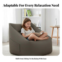 Structured Soft Seating Pod Sofa Comfortable Assistance Floor Chair No Assembly Required Wear-Resistant for Children, Students