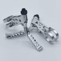 CNC Hollow Brake Lever Universal Compatibility Biking Accessory Easy to Install Transport Gear for Town Commuting