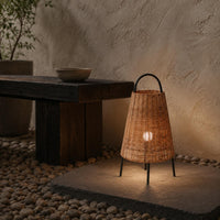 Lantern Floor Lamp Three-Legged Home Lighting Warm Light