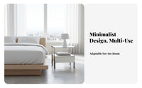 Cylindrical Bedside Table Modernist Design Nightstand Modern Minimalist for Adults