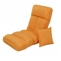 Adjustable Backrest Lounger Comfortable Supportrestsrests Adjustable Padded Lounger Multi-Functional Space-Saving