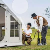 Waterproof Inflatable Camping Tent Spacious Inflatable Tent Sun Protection Easy Setup for Campers, Families, Family Trips, Outdoor Recreation