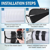 Air Conditioner Hose Cover Insulation Sleeve for Portable AC Exhaust Duct