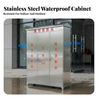 Fire Equipment Cabinet Waterproof Fire Cabinet Emergency Supply Locker for Facility Managers, Outdoor, Factories