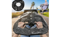Transparent Mobility Scooter Control Panel Cover Weather-Resistant Mobility Scooter Tiller Cover for Rainy Day Riding, Outdoor Travel