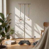 Standing Pilates Frame Polished Metal Floor Standing Stretch Frame