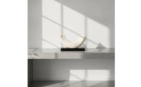 Boat Sculpture Contemporary Boat Statue Nautical for Art Collectors