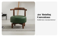 Round rotate Stool Comfortable Household Furniture long-lasting for Shoppers, Artists