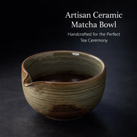 Ceramic Matcha Bowl, Kiln Change Tea Break Bowl