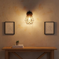 Paper Rope Lamp Shade Natural Material Woven Lampshade Bohemian Aesthetic