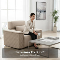 Luxury Design Modern Business Sofa and Table Set Formal Stylish Office Furniture Thick Cushions Reception Seating long-lasting Hardwood Frame for Corporate Clients, Interior Designers, property owners, premium Lounge, Lobby, Waiting Room