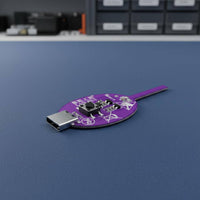Circuit Board Tester Flat Body Electronic Fault Tester Violet