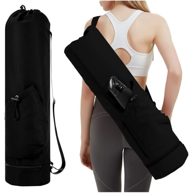 Yoga Mat Carrier Bag with Water Bottle Holder