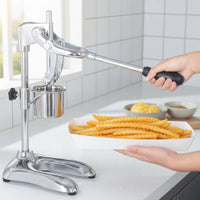 30cm French Fry Effortless Press Long French Fry Maker Uniform Results Commercial Potato Press for Street Food Vendors, Home Cooks, Snack Bar