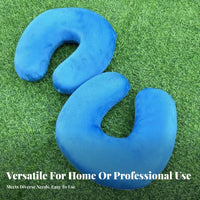 Pressure Relief U-Shaped Face Pillow Memory Foam Beauty Bed Face Cradle Breathable for Spa Professionals, Estheticians, Home