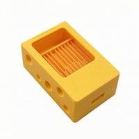 Bead Tool Box Matte Finish Slotted Tray Storage Box Rounded Edges