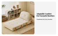 Space-Saving Tofu section Sofa Minimalist and aesthetic Living Room Furniture configurable Design Couch firm-density Foam paddings for Small Apartment Dwellers, Families, residents, Lounge Area