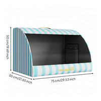 Cat Cooling House Summer Cat House with Cooling Mat Waterproof for Small Dogs