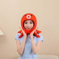 Wholesale Octopus Headgear Hat Plush Headgear Photo Prop Cartoon Headgear Performance Prop Customizable