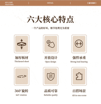 沙发边几边柜客厅家用可移动带轮小推车置物架卧室床头零食收纳架 白架原木板