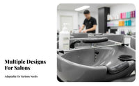 Reduces Pressure Hair Washing Neck Pillow Waterproof Shampoo Bowl Neck Rest Ergonomic Design for Hairstylists, Home Users