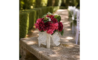 Artificial Wedding Floral Arrangement Photo Prop Event Decoration Handheld
