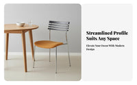 Molded Plywood Chair Light Luxury Seating Furniture Retro design Stackable for Homeowners, Kitchen