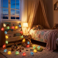 LED Easter Eggs Lights Battery Operated Easter Decorations Themed Fairy Lights for Indoor Outdoor Spring Decorations Window Tree Party