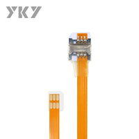YKY-4B150Y Micro反向转SIM 养卡器小卡器 激卡器 手机信号延长线
