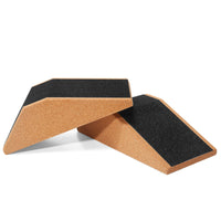Squat Wedge Block Cork Lifting Yoga Fitness Pad Anti-Slip Training Heel Knee Incline Board Pedal