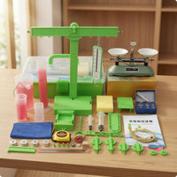 Mechanics Kit Pulley Parts Physics Kit Multiple Experiments Experiment Set for Teachers, Intermediate School Students