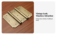 vintage brass Surface-Mount Hinge Detachable Furniture Hardware long-finaling