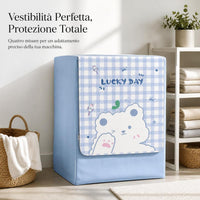 Washing Machine Cover Waterproof Sunscreen Dustproof for Front Load Washers