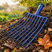 Stone Fork Head Reinforced Multi-Tine Fork Head Pointed Ends