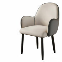 Luxury aesthetic Upholstered Backrest Chair Modern Minimalist Design Dining Seat Padded padding Indoor Seating Sturdy Frame for Restaurant Owners, Interior Designers, Hotel, Kitchen, Living Room, Home Office
