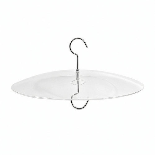 Bird Feeder Rain Guard with Hook Transparent Dome Guard Umbrella Cover for Backyard