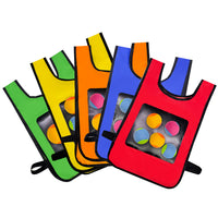 Children's Outdoor Interactive Velcro Ball Vest Game Set