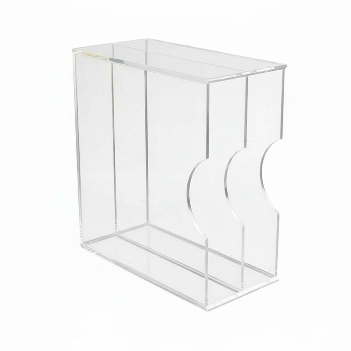 Acrylic Vinyl Album Holder Easy Reach Design 12 Inch Album Display Stand