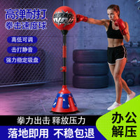 Multi-Function Punching Bag with Rebound Ball, Standing Type