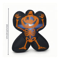 Standing Inflatable Skeleton Seasonal Halloween Inflatable Inflate Party Decor for Patio