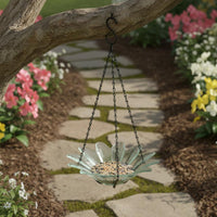 Bloom Bird Feeder Easy to Hang Hanging Bird Feeder Weather-Resistant for Balcony