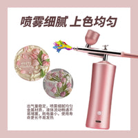 色素喷笔喷枪喷砂机烘焙新款无线手持慕斯蛋糕面食寿桃上色喷笔枪