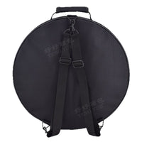 1123牛皮鼓包圆柱手提拎双肩棒棍插多格袋减震定牛津布套定制订做