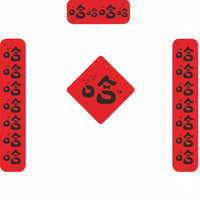 Magnetic Seasonal Couplets, 2026 Horse Year, Non-Woven, Creative Decor