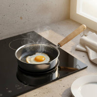 Honeycomb Frying Pan Flat Base Stainless Steel Frying Pan Food-Grade