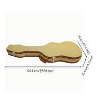 Headstock Guitar Case Pressure Resistant Electric Guitar Case Shielded for Travel, Transport
