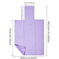 Machine Washable Pilates Mat, Thin and Portable, Non-Slip, 1.5mm Thick