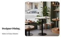 Woven rear Armchair moderndesign Cafe Set adaptable Combination Includes pads for Coffee Shop, Reception Area, Living Room