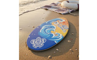 Wooden Surfboard 37-Inch Water Play Board Surfboard-Design Board Pointed Nose Lengthened Shape