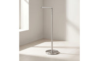 Toilet Roll Stand with Weighted Base Modern Hardware Sturdy for Apartment